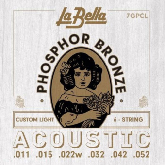 Струны 11-52 La Bella 7GPCL